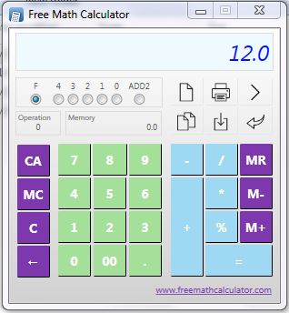 Free algebra calculator